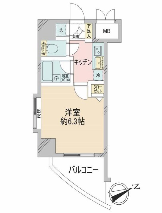 東京都港区芝浦１丁目 間取図・土地図