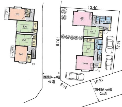 東京都町田市玉川学園１丁目 間取図・土地図