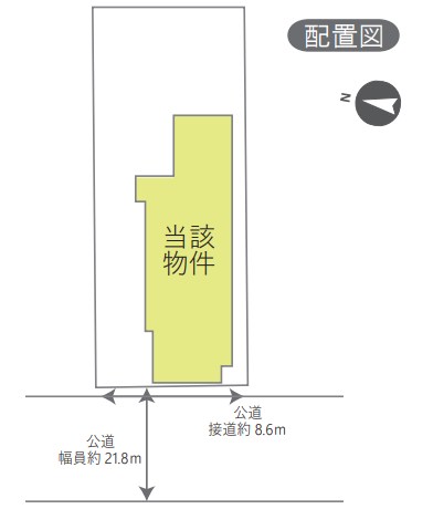 東京都府中市若松町２丁目 区画図
