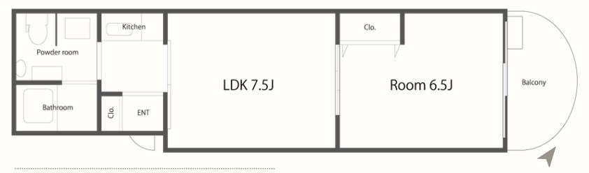 東京都港区南麻布１丁目 間取図・土地図