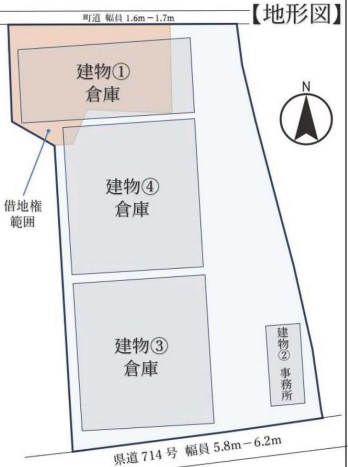 神奈川県足柄上郡大井町上大井 間取図・土地図