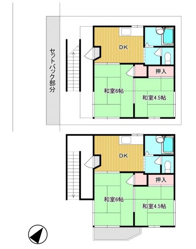 東京都板橋区中台３丁目 間取図・土地図