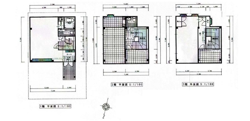 千葉県八街市八街に 間取図・土地図
