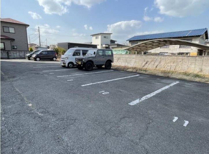 群馬県高崎市大八木町 現地写真（駐車場）