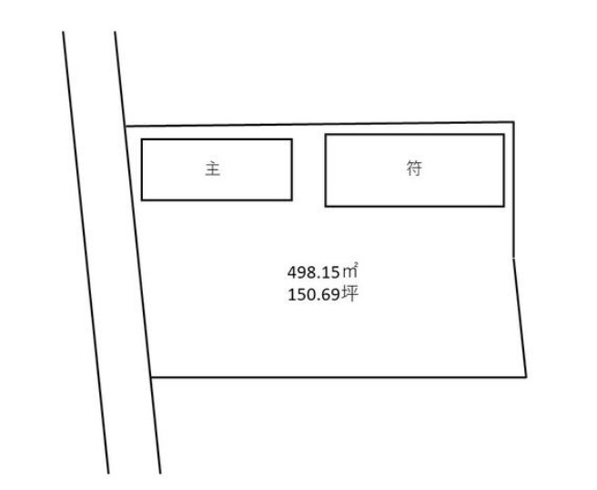 群馬県前橋市元総社町 間取図・土地図