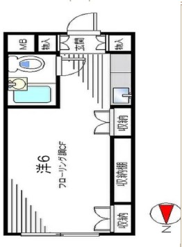 東京都新宿区高田馬場３丁目 間取図・土地図