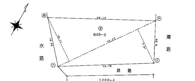 群馬県桐生市浜松町２丁目 区画図