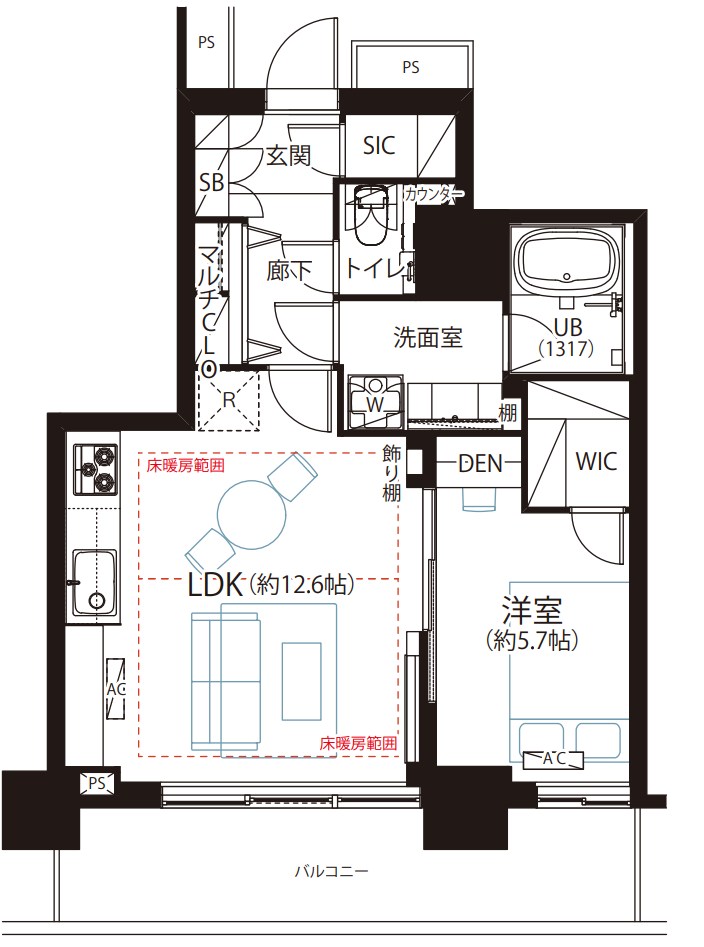 東京都港区港南３丁目 間取図・土地図