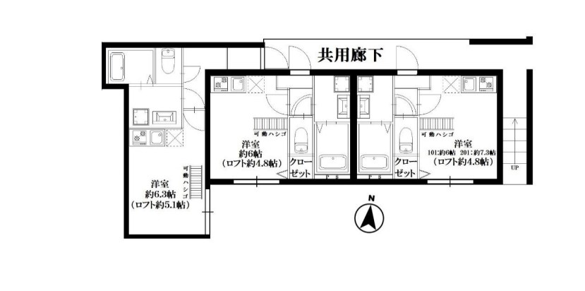 東京都江戸川区西小岩１丁目 間取図・土地図