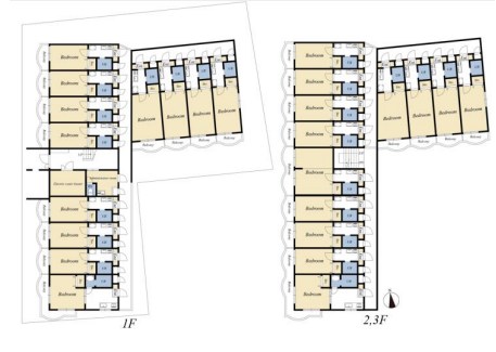 東京都杉並区高円寺南１丁目 間取図・土地図