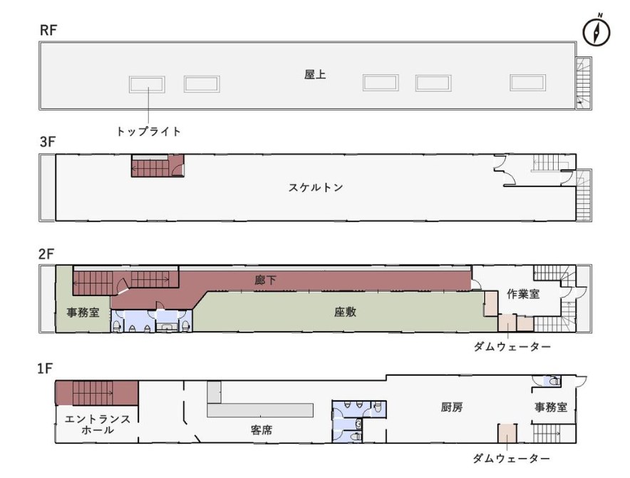 神奈川県小田原市浜町３丁目 間取図・土地図