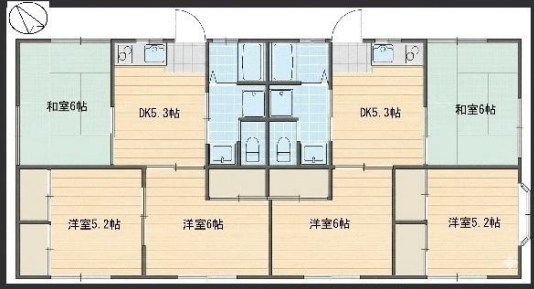 神奈川県座間市明王 間取図・土地図