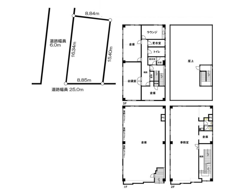 神奈川県川崎市川崎区池上新町２丁目 間取図・土地図