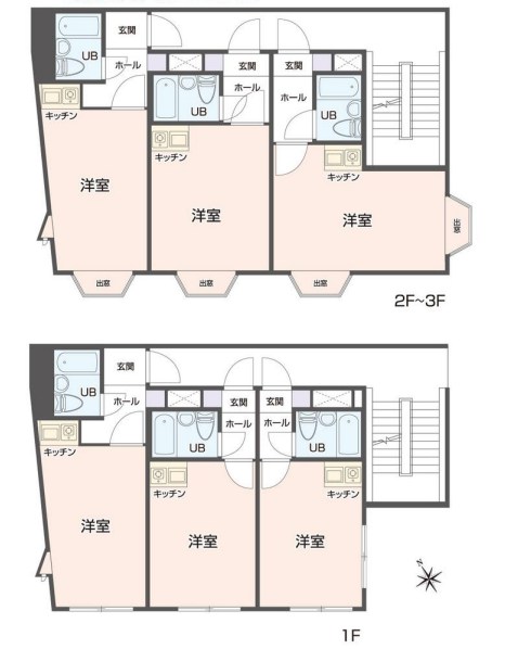 東京都練馬区中村北２丁目 間取図・土地図