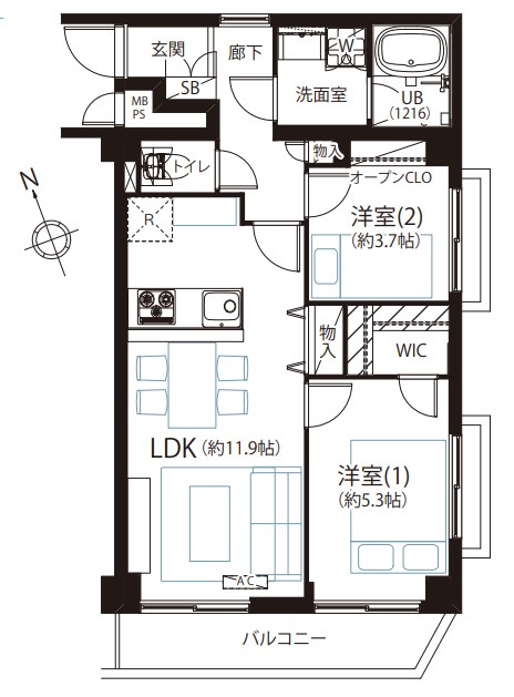 東京都港区虎ノ門３丁目 間取図・土地図