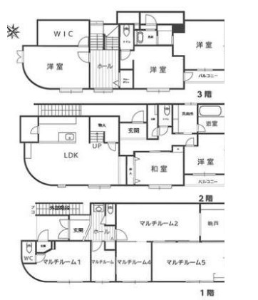 千葉県市川市南行徳１丁目 間取図・土地図