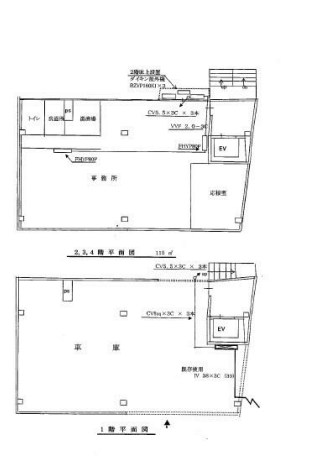 東京都江東区三好４丁目 間取図・土地図