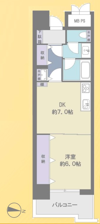 埼玉県さいたま市大宮区土手町１丁目 間取図・土地図