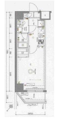 埼玉県川口市並木３丁目 間取図・土地図