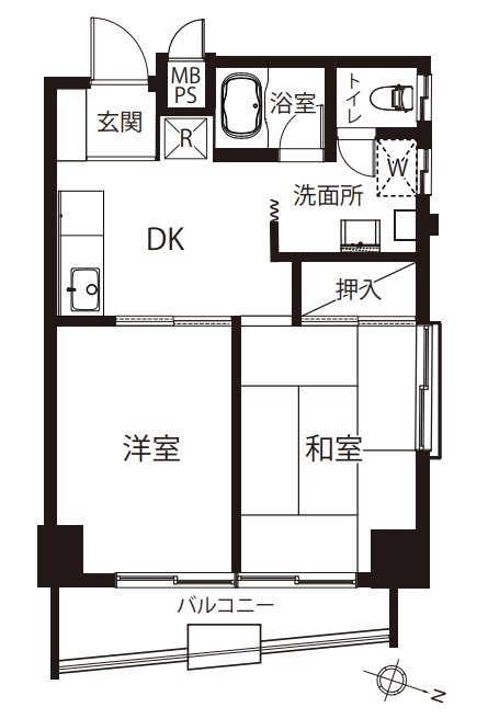 神奈川県川崎市中原区上丸子八幡町 間取図・土地図