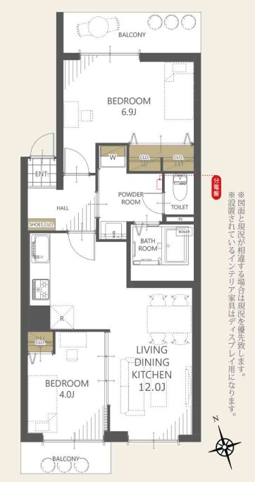東京都練馬区豊玉北１丁目 間取図・土地図