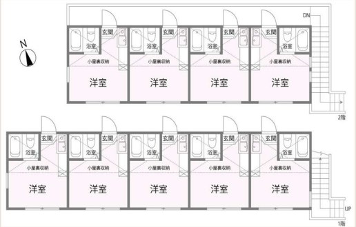 神奈川県横浜市鶴見区下末吉５丁目 間取図・土地図