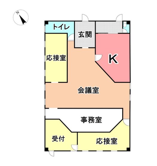 群馬県太田市東新町 間取図・土地図