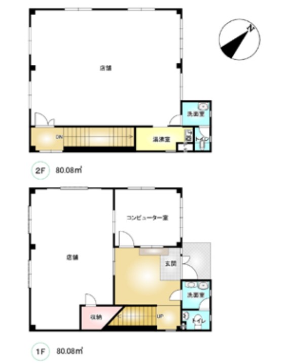 群馬県前橋市広瀬町２丁目 間取図・土地図