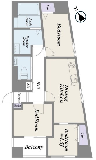 東京都品川区大崎５丁目 間取図・土地図
