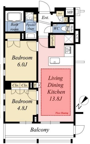 東京都文京区本駒込６丁目 間取図・土地図