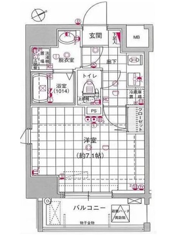 東京都渋谷区東３丁目 間取図・土地図