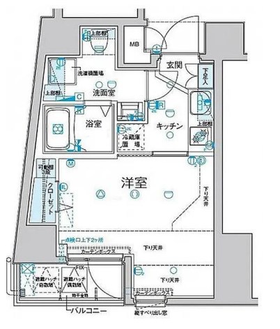 東京都板橋区幸町 間取図・土地図