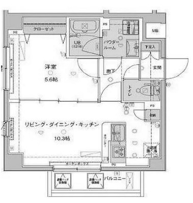 東京都墨田区文花２丁目 間取図・土地図