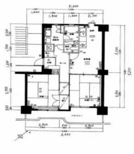 東京都江戸川区小松川２丁目 間取図・土地図