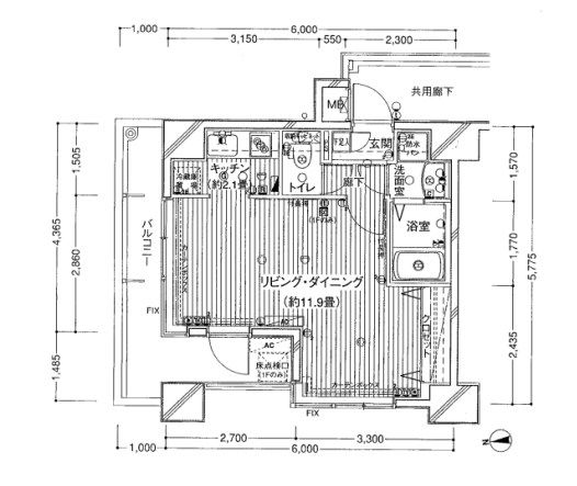 東京都品川区東品川３丁目 間取図・土地図