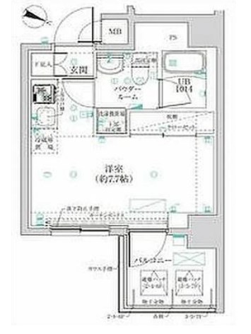神奈川県横浜市西区中央２丁目 間取図・土地図