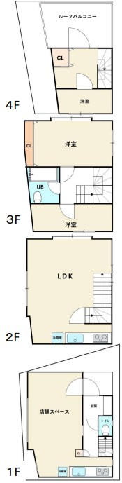 東京都目黒区青葉台１丁目 間取図・土地図