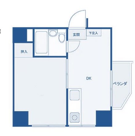 東京都新宿区百人町１丁目 間取図・土地図