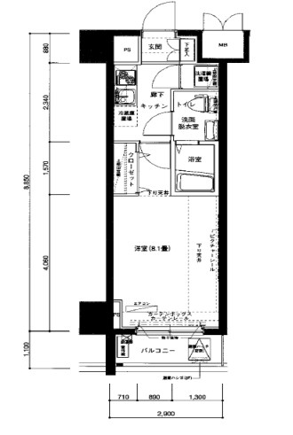 東京都墨田区横川２丁目 間取図・土地図