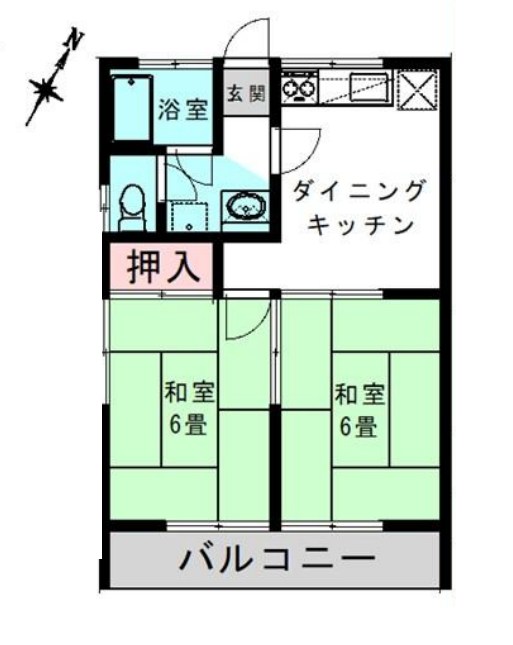 千葉県柏市高田 間取図・土地図