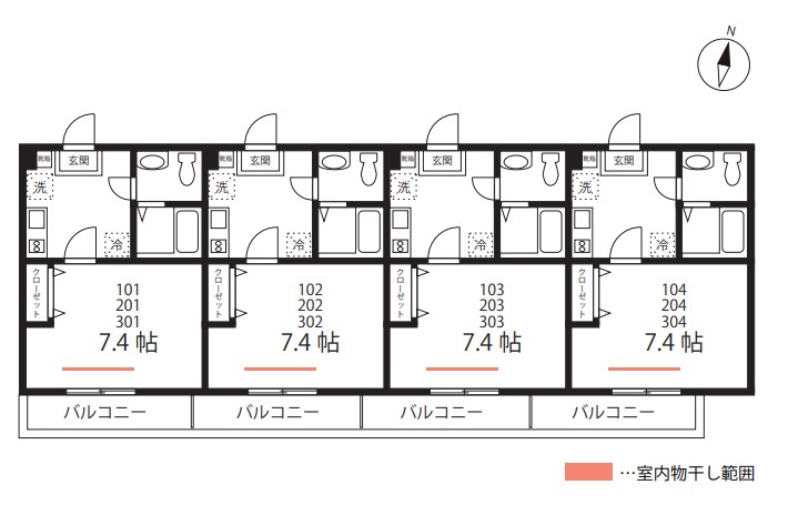 神奈川県横浜市鶴見区向井町４丁目 間取図・土地図