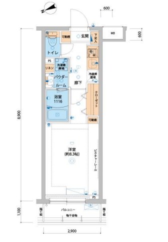 東京都立川市柴崎町３丁目 間取図・土地図