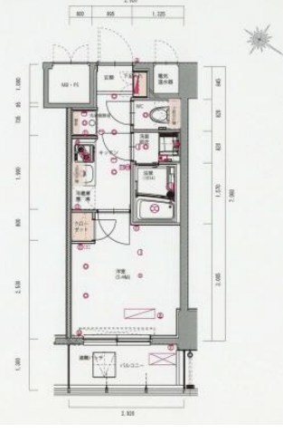 神奈川県川崎市川崎区南町 間取図・土地図