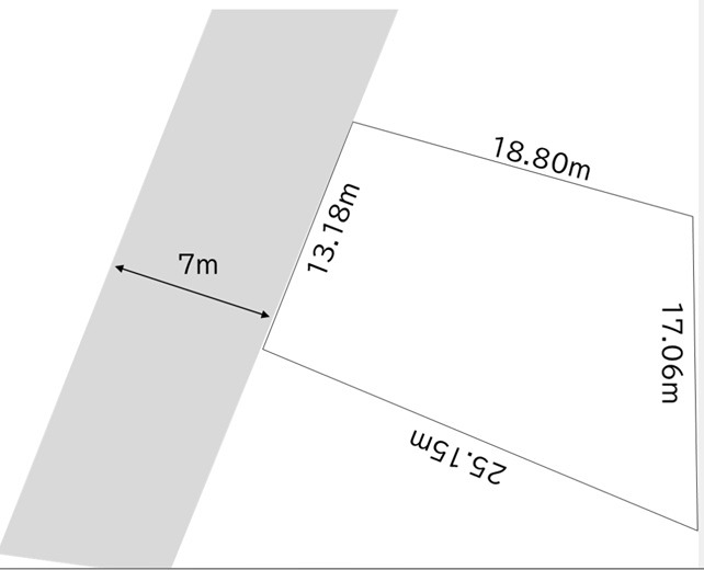 長野県須坂市豊丘豊丘上町 間取図・土地図