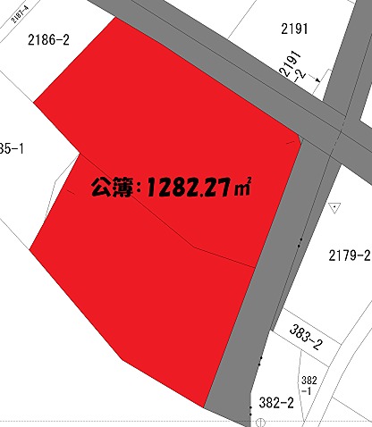 長野県千曲市上徳間 間取図・土地図