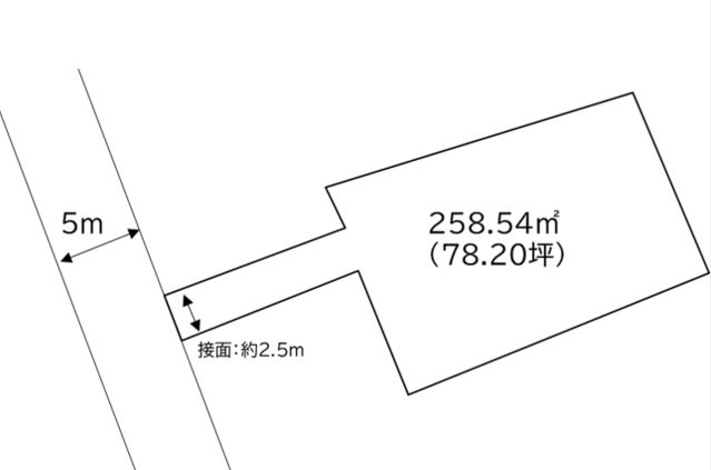 長野県長野市安茂里差出 間取図・土地図
