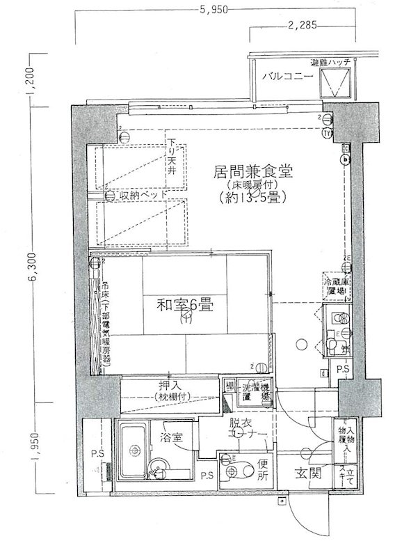 スパックス草津 間取図・土地図