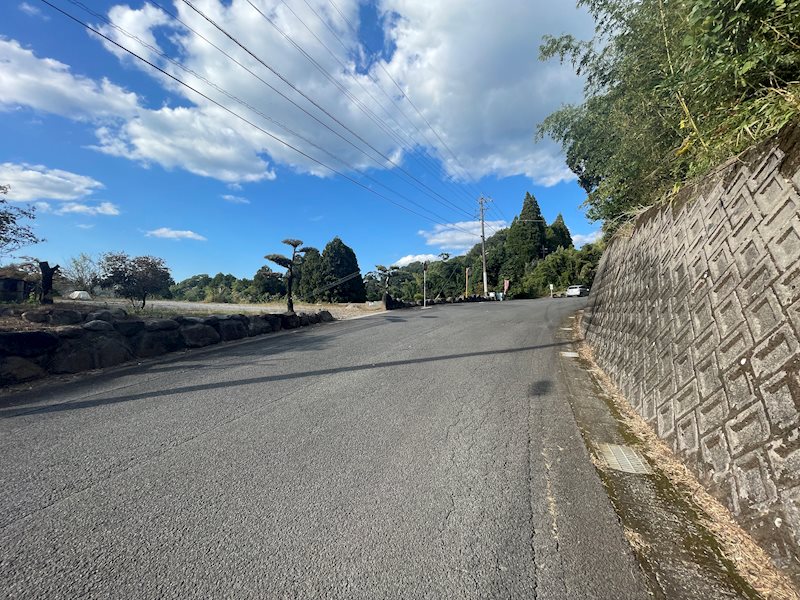 鹿児島県鹿児島市皆与志町 現地写真（前面道路含む現地写真）