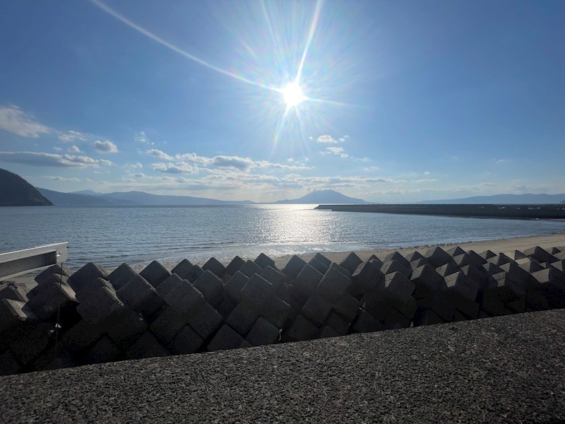 鹿児島県霧島市国分敷根 眺望写真