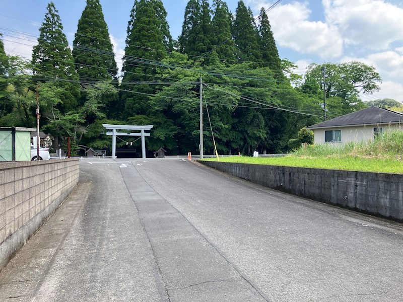 菱刈川北・売地 現地写真（前面道路含む現地写真）